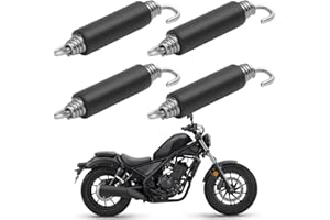 OPVYAEU 4 Stück Auspuff Motorrad Motorrad Auspuff Expansionsfedern Haken, Schalldämpfer Auspuff Feder Haken Schalldämpferfedern für Motorrad Roller