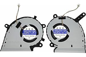 JISHIYUFS Nouveau CPU+GPU Ventilateur de Refroidissement pour ASUS ROG Strix G531 G531G G531GT G531GU G531GD G531GV-DB76 G531GT-BI7N6 Series DFS5K12115491M FLKL 13N1-8JM0111 FLLB DFS5K12304363N DC5V