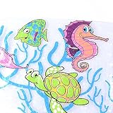 Anlass Kids Cartoon Non Slip Mats Mildew Resistant Non Slip Mats for Children Sea Turtle - 8