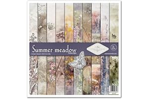 ITD Collection - Paquete de scrapbooking de 12 x 12 pulgadas, papel de scrapbooking, papel decorativo, decoupage, fabricación de tarjetas, tamaño de papel - 310 x 320 mm (SLS-034- HS code 48025890)