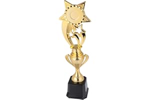 NUOBESTY Trophée de Récompense Étoile Dor pour Les Enfants du Parti Gagnant des Prix Cérémonie de Concours