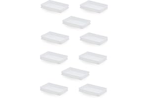 kistenkind 10x Teigbehälter 60 x 40 x 9,5 * Pizzaballenbox * Pizzateigbox * Teig Pizza Box