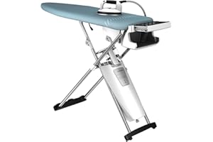 Laurastar S Pure, Système de repassage, Vapeur Hygiénique Elimine 99,9% des Bactéries et Acariens, Table Active, Roulettes, Réservoir Amovible