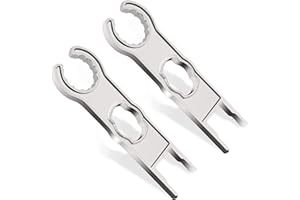 DOYUKY 2 Piezas de Herramientas de Conector de Panel Solar, Juego de Tensor de Llave Mc4, Herramienta de Crimpado para Cable y Conector de Sistema Fotovoltaico de Cable de Panel Solar