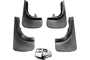 WUYJUN 4 × Bavettes Garde Boue pour Peugeot Partner Tepee 2013-2019, Accessoires de Style Automobile Avant Arrière