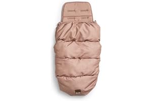 Elodie Details Sacco per Passeggino Universale Convertibile 2 in 1, Copriseduta e Sacco Staccabile - Pink Nouveau
