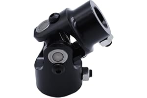 GSKMOTOR 1" DD X 3/4" DD Double D Stainless Steel Universal Steering U-Joint U Joint