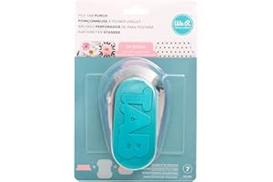 Advantus We R Memory Keepers Tab Punch File,Blue,11.4 x 8.9 x 7 cm