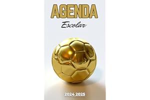 Agenda escolar 2024-2025 futbol: Planificador diario Para aficionados al fútbol | 2 dia por pagina para niñas y niños | material escolar Ideal para Estudiantes de Primario colegio secundaria