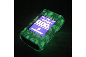 RUIYITECH Custodia protettiva in silicone per GeekVape T200 Aegis Touch Mod Kit (teschio nero)