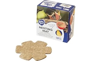 NOBBY Laroy Group duvoplus, Thijbo Fonds de nid pour canaris 10st, Oiseaux, Oiseaux