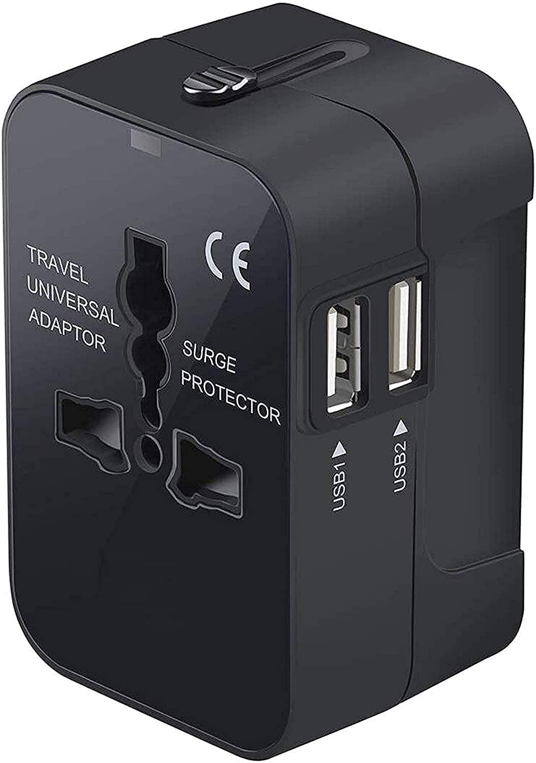 Jihaan 2022 Dual USB Universal Travel Adapter