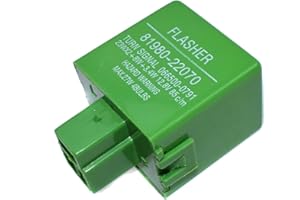 EGANG AUTO Relé Intermitente para Toyotas Corolla Celica MR2 Camry Supra Tercel 81980-22070