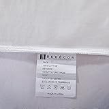 Bedecor® Matratzenschoner Wasserdicht Wasserundurchlässige Matratzenauflage Molton 90×200 cm Original OEKO-TEX® - 5