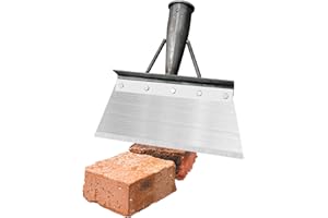 Forhandy Pala de jardín multifuncional, pala de limpieza de acero al manganeso, pala de jardín al aire libre, 23 cm, herramientas de jardín, herramienta para eliminar malas hierbas, dispositivo para