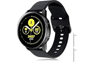TOPSIC Galaxy Watch Active 40mm Armband, 20mm Universal Ersatzarmband für Galaxy Watch Active 2/Galaxy Watch 5/Galaxy Watch 5 Pro/Galaxy Watch 6/Galaxy Watch 6 Classic/Galaxy Watch 4/Galaxy Watch 4 Classic