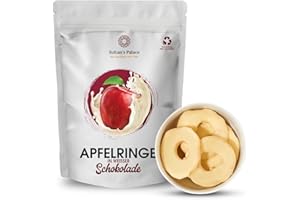 ‎SULTAN'S PALACE Sultan’s Palace Apfelringe in edler Weißer Schokolade - 200 g - Schoko Früchte - Premium Qualität - Geschenkidee - Geschenk – Zartschmelzende Schokolade