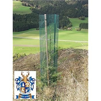 Verbiss-Schutz Für Bäume – 100 Stück Orange, Wiederverwendbar, Verstellbar, Made In Germany