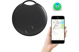 PEACEKING Localizador de Objetos, Buscador de Llaves con Seguimiento Global, Localización Anti-Pérdida Compatible con Apple iOS Find My, Mini Rastreador GPS para Carteras, Maletas, Niños y Mascotas
