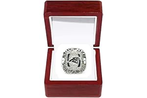 WANZIJING 2015 Carolina Panthers Super Bowl L NFC Championship Ring Replica für Fans Andenken Männer Geschenkideen