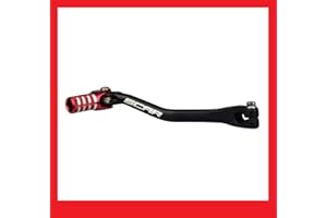 SCAR Sélecteur de vitesse anodisé Compatible avec GAS GAS EC 125 200 250 300 EC125 EC200 EC250 1998-2019 - Rouge