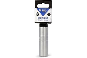 BRILLIANT TOOLS BT022850 1/2" Bussola per candele, 16 mm [Powered by KS TOOLS]
