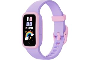 Barnklocka fitness tracker med aktivitetsspårning för flickor ålder 5-15