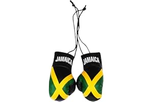 GUKANUYI Jamaican Flag Mini Boxing Gloves