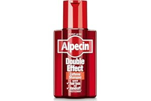 ‎ALPECIN Alpecin Szampon z kofeiną o podwójnym działaniu, 1 x 200 ml – przeciwdziała dziedzicznemu wypadaniu włosów i łupieżowi | nadaje się do szybko natłuszczającej się skóry głowy