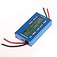 Amazingdeal365 Simple DC Power Analyser 12V 24V Watt Volt Amp Meter Solar Wind Analyzer Energy Monitor
