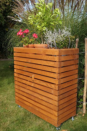 MultiBox M GartenBox BücherBox KräuterBox Hochbeet Rollwagen B72 x T32 x H80 cm - 3