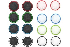 BCBF 32pcs Controller-Zubehör Schutzabdeckung Controller Thumb Grips: Thumbstick Grip Caps für Xbox One Series X/S, PS4, PS5 Controller