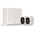 Arlo Pro2 Wireless Home Security Camera System CCTV, Wi-Fi, Alarm, Rechargeable, Night Vision, Indoor or Outdoor, 1080p, 2-Wa