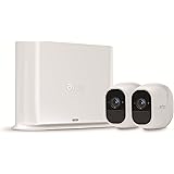 Arlo Pro2 Wireless Home Security Camera System CCTV, Wi-Fi, Alarm, Rechargeable, Night Vision, Indoor or Outdoor, 1080p, 2-Wa