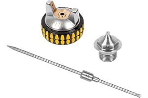 BEETRO 1.0mm Nozzle Kit Stainless Steel for HVLP Professional Gravity Feed Air Spray Gun TC0413