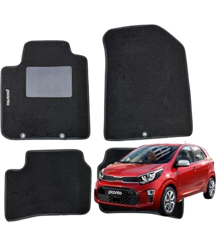 QUEMAR Kit Tappetini Auto compatibili con Polo V 2009-2017 (6R - 6C) / Set Tappeti Moquette e