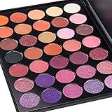 DE'LANCI 35 Color Eyeshadow Makeup Palette Waterproof Makeup Eyeshadow Kit Set