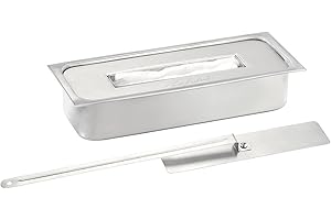 Carlo Milano Caminetti Gel ed etanolo - Bioetanolo bruciatore: Inserto/Camera di combustione a bioetanolo in Acciaio Inox (Bio Etanolo bruciatore, Etanolo bruciatore, impegno Camino)