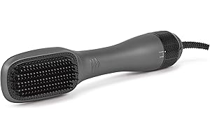 CORTEX - Cepillo Secador de Acabado Porfesional, Aire Caliente/Seca y Moldea tu Pelo 2 en 1 / Con Iones Negativos para dar Brillo/Cerdas de Punta Fría