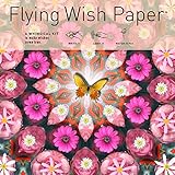Flying Wish Paper - Light it on Fire, Watch it Fly - Pink Butterfly - 7 x 7 - Large kits