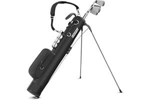‎FINDWAY Findway Golf Bag, Golf Stand Tragetasche mit Riemen, Leichter Einfach zu tragen und haltbare Pitch n Putt Golftasche für die Driving Range, Par 3 und Executive Plätze, 80 cm Hoch