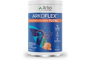 Arkopharma Arkoflex Colágeno Total, Colágeno Hidrolizado, Bote 390 gr, Abordaje 360º del Sistema Locomotor, Buen Funcionamiento de Articulaciones, Huesos, Cartílagos, Músculos y Tendones