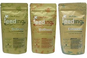 GREENHOUSE Pack engrais Powder Feeding Natural 125gr - GREEN House