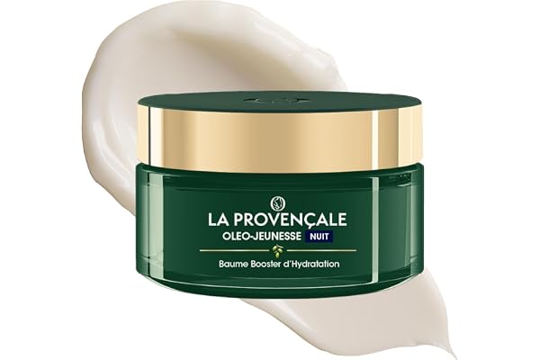 La Provençale Oleo-Jeunesse - Baume Booster d'Hydratation Anti-âge Certifié Bio - Omégas d'huile d'Olive verte - Tous types de peaux - Efficacité Prouvée - 50 ml