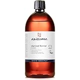 Naissance Olio di Nocciolo di Albicocca (No. 204) 900ml - Naturale, Vegan, non OGM - Ideale per Massaggio, Pelle e Capelli
