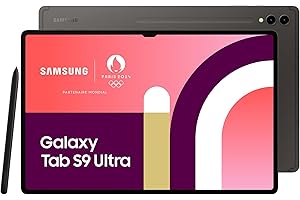 Samsung Galaxy Tab S9 Ultra Tablette avec Galaxy AI, Android, 14.6" 256Go de Stockage, Lecteur MicroSD, Wifi, S Pen Inclus, Anthracite, Exclusivité Amazon Version FR