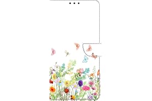 för Samsung Galaxy A36 fodral, 3D-målad stötsäker flip folio plånbok fodral läderfodral ID kreditkortsfack stativ stativ magnetisk stängning stötfångare skydd för Samsung Galaxy A36 blommor växter