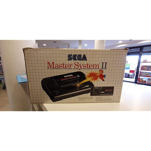 Console Sega Master System II PAL - Avec Boîte Et Câble RGB - Jeu Alex Kidd Inclus