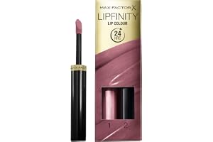 Max Factor Lipfinity 2-step Long Lasting Läppstift – 020 Angelic, 2,3 ml + 1,9 g
