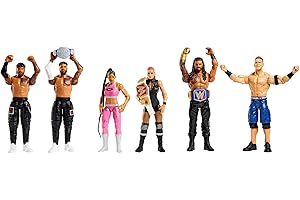 WWE Coffret Championship Showdown Bobby Lashley Vs Big E, 2 Figurines De Catcheurs Articulées De 15 Cm, Jouet Enfant, Dès 6 Ans, modèle aléatoire